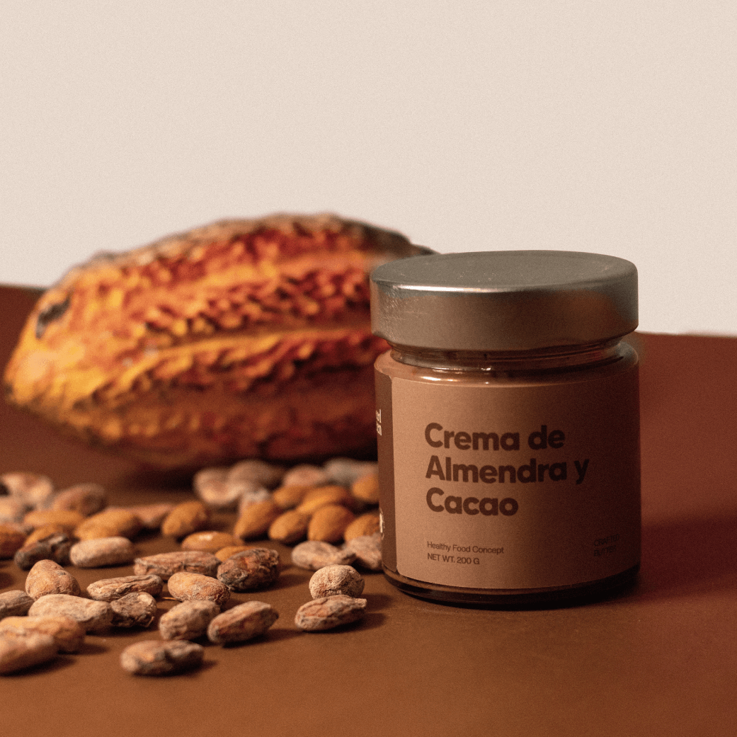 Frasco almendra-cacao